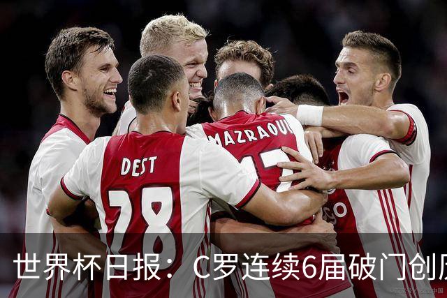 世界杯日报：C罗连续6届破门创历史 英格兰爆冷0-0加纳